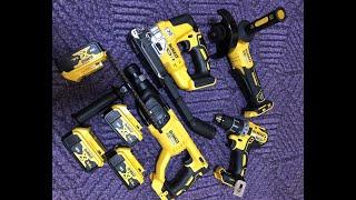 Аккумуляторный комплект инструментов DeWalt