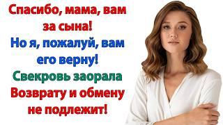 Ты что гад творишь? Почему жену не слушаешь? заорала свекровь. Чтобы жену слушал, как меня в детстве