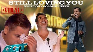 Golden BUZZER Child This Super Amazing Voice Very Extraordinary Singing Song Scorpion I AGT 2023