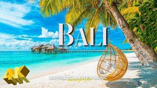 FLYING OVER BALI 4K - Relaxation Film with Peaceful Relaxing Music - Video Ultra HD