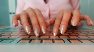 ASMR Vision Board Role Play  Build Your Dream Life | Pretend Keyboard, Page Flipping