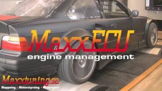 Mappning / Dynotuning MaxxECU - 400WHP BMW LS2 - Maxxtuning AB