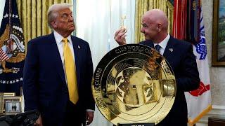 Trump hails 'the biggest' World Cup in Oval Office meeting with FIFA's Infantino