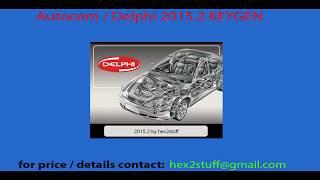 autocom / delphi 2015.2 keygen ( activation 2015 release 2 cdp ds150e cdp+ cars trucks vci )