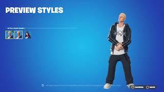 New Eminem Slim Shady Bundle and emote Fortnite OG item shop.