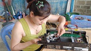 Repair a broken old DVD player