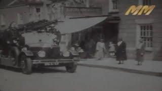 Thornbury Gloucestershire England 1930s old cine film