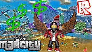 ОГРАБИЛ ПИРАМИДУ+АЭРОПОРТ И ПОЛУЧИЛ ДЖЕТПАК В MAD CITY ROBLOX