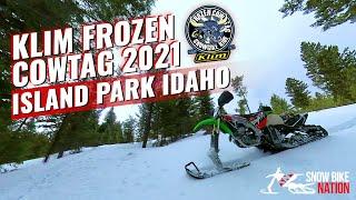 Klim Frozen Cowtag 2021 - Broken Down SnowBike - Island Park Idaho SnowBike Nation Crew