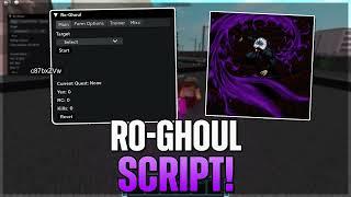 [NEW!] Ro-Ghoul Best Script 2024 | Auto farm Rep + Boss farm | And More!