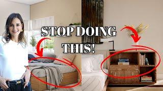 7 Bedroom Design Mistakes That RUIN Your Bedroom | Nina Takesh