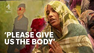 India plane crash: Families' agonising wait for identification of loved ones