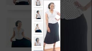 Polka Dot Style | Classy, Ageless, Chic #fashionover50 #styleafter50 #mothersday #womenover50