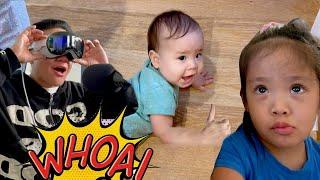 Lil Q is CRAWLING, and Veyda is gettin ATTITUDE lmao! +Got the Apple Vision Pros! WOW - Vlog #1111