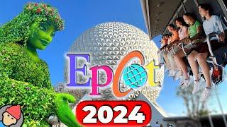 Epcot RIDES & ATTRACTIONS 2024 | Walt Disney World