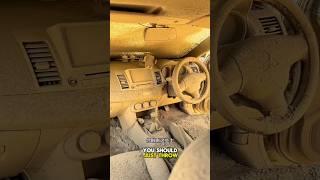 "Uncle is cleaning the world's dirtiest car!! #shorts