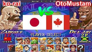 Super Street Fighter II Turbo - New Legacy [Hack] - ko-rai vs OtoMustam