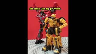 Bee's Girlfriend #transformers #bumblebeemovie #cyberverse #windblade #shadowstriker #funnymeme