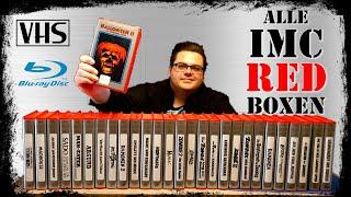 Beschlagnahmt! Indiziert! Verboten!  Alle IMC RED BOXEN VHS Retro Edition auf Blu-Ray Minivideothek!