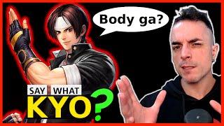 WHAT KYO KUSANAGI REALLY SAY in THE KING OF FIGHTERS?