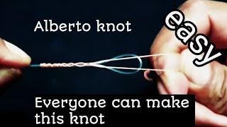 Alberto Knot || Best fishing knot 2021 || easiest and strongest