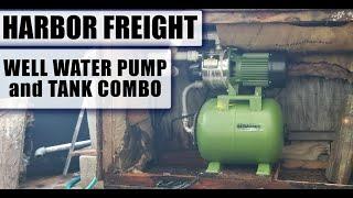 Harbor Freight Shallow Well Pump & Tank Combo Review 6 yrs later