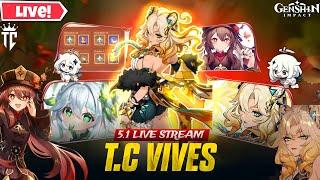 vKINICH OR NAHIDA WHO IS THE BEST ?  CHARACTER REVIEW, GIVEAWAY ,GENSHIN IMPACT || LIVE