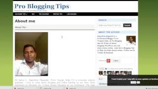 Pro blogging tips blog Introduction