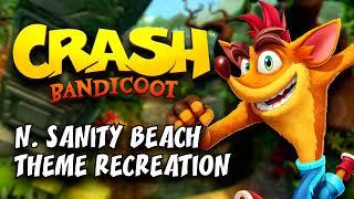 N  Sanity Beach Theme Recreation - Crash Bandicoot