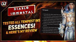 Review on Inferno 5 Tempest Essences - Any Good? | Diablo Immortal