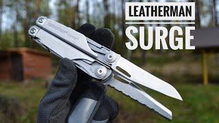 Leatherman Surge тест клинков / testing