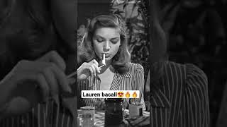 Lauren Bacall.  #vintage #model #laurenbacall #black #50s