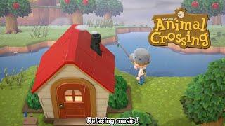 Best Animal Crossing City Folk Music Playlist | Relaxing Animal Crossing Music With Rain Sounds