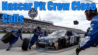 Nascar Pit Crew Close Calls