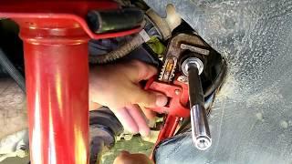 Como cambiar un precap sin extractor fiat uno fire/how to change precap without extractor