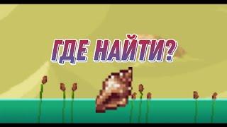 Где найти Волшебную ракушку в Terraria 1.4?