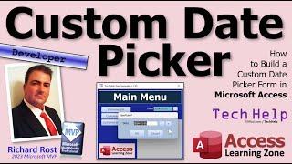 How to Build a Custom Date Picker Popup Form in Microsoft Access