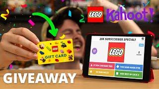 20K Subscriber GIVEAWAY! | LEGO Kahoot! Quiz