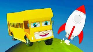 Zoom Zoom Zoom We're Going to The Moon | Zoom Zoom Bus | Preschool Songs & Nursery Rhymes