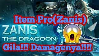 Gila Damagenya!!! Item pro(Zanis)|Garena AOV