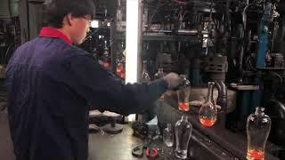 Quality Control by the experienced supervisor in glass bottle auto production line (part 1)