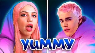 JUSTIN BIEBER WITH ZERO BUDGET! Yummy parody by La La Life (Music Video)