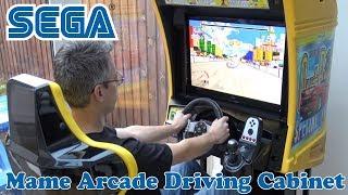 Sega Arcade Machine to Amazing Outrun Themed MAME Racing Cabinet