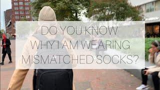 SOCIAL EXPERIMENT - WEARING MISMATCHED SOCKS FOR DOWN SYNDROME AWARENESS MONTH