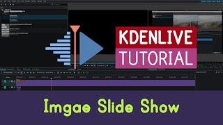 Adding Images in Kdenlive to make an Image Slideshow