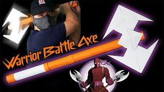 Amazing Warrior Battle Axe || How to make paper battle axe