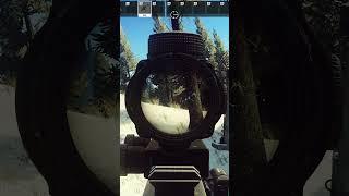 Left Hand peeking this scope gives you MORE RANGE  #tarkov #gaming