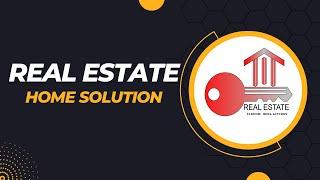 How to create a logo design||Real Estate logo design||Adobe illustrator||Adeli Graphics