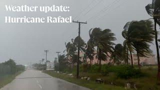 Weather update: Tropical Storm Rafael