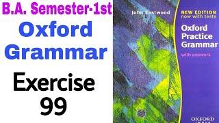 Oxford Practice Grammar Exercise 99 by 'English Family87' | John Eastwood's Oxford Practice Grammar